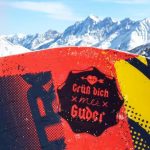 Snowboard, Berge, Grüß Dich Mei Guder!